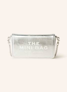 Marc Jacobs Umhängetasche The Leather Mini Bag silber von Marc Jacobs