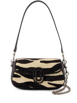 Marc Jacobs Schultertasche mit Zebra-Print - Schwarz von Marc Jacobs