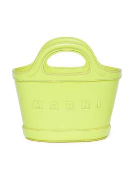 Marni Kids Tropicallia Beuteltasche mit Logo-Stickerei - Grün von Marni Kids