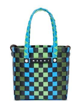 Marni Kids Micro Basket Tasche - Blau von Marni Kids