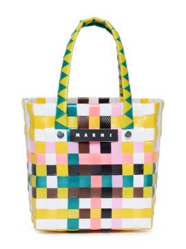 Marni Kids Gewebte Handtasche - Gelb von Marni Kids