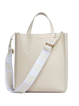 Marni Handtasche mit Logo - Nude von Marni