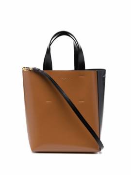 Marni Handtasche mit Logo - Schwarz von Marni