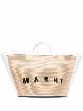 Marni Kleine Tropicalia Handtasche - Weiß von Marni