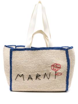 Marni Sillo Tote Bag - Nude von Marni