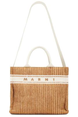 Marni TASCHE in Ecru und Weiß - Tan. Size all. von Marni