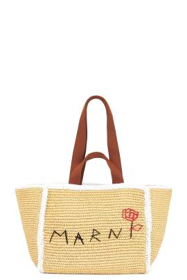 Marni TASCHE in Natural  White  & Rust - Tan. Size all. von Marni