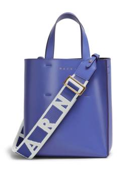 Marni Handtasche mit Logo - Violett von Marni