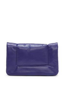 Marsèll Riquadro Clutch aus Leder - Blau von Marsèll