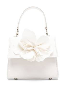 Mi Mi Sol Handtasche mit Blumenapplikation - Nude von Mi Mi Sol