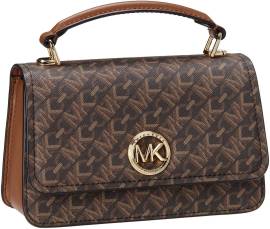 Michael Kors Delancey SM Empire MK SIG  in Cognac (1.8 Liter), Handtasche von Michael Kors