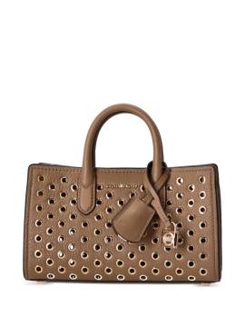 Michael Kors Extra kleine Scarlett Tote Bag - Braun von Michael Kors