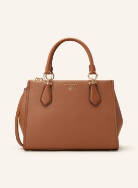 Michael Kors Saffiano-Handtasche Marilyn Medium braun von Michael Kors