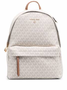 Michael Kors Slater Rucksack mit Monogramm-Print - Nude von Michael Kors