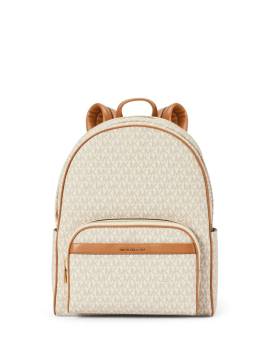 Michael Kors Großer Rucksack aus Monogramm-Canvas - Nude von Michael Kors