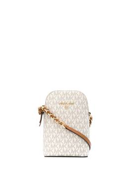 Michael Kors small logo-print crossbody bag - Weiß von Michael Kors