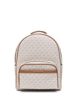 Michael Michael Kors Mittelgroßer Jacquard-Rucksack - Nude von Michael Kors