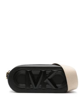 Michael Michael Kors Tasche mit Logo-Applikation - Schwarz von Michael Kors