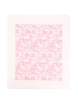 Miss Blumarine Decke mit Blumen-Print - Rosa von Miss Blumarine