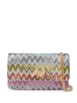 Missoni Clutch mit Zickzackmuster - Grau von Missoni