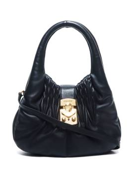 Miu Miu Pre-Owned 2000 matelassé two-way handbag - Schwarz von Miu Miu Pre-Owned