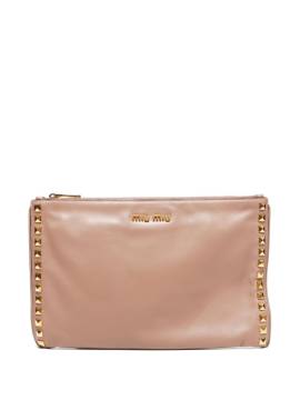 Miu Miu Pre-Owned 2010-2020s Clutch - Rosa von Miu Miu Pre-Owned