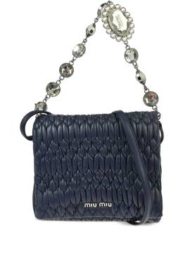 Miu Miu Pre-Owned 2010 Matalassé-Schultertasche - Blau von Miu Miu Pre-Owned