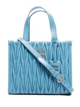 Miu Miu Pre-Owned Tasche aus Matelassé-Leder - Blau von Miu Miu Pre-Owned