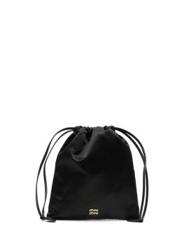 Miu Miu Duchess Clutch - Schwarz von Miu Miu