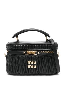 Miu Miu Handtasche aus Matelassé-Leder - Schwarz von Miu Miu