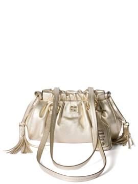 Miu Miu Joie Mini-Tasche - Gold von Miu Miu