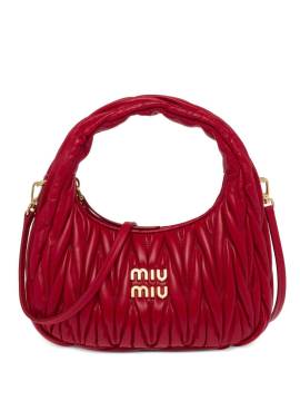 Miu Miu Mini Wander Schultertasche - Rot von Miu Miu