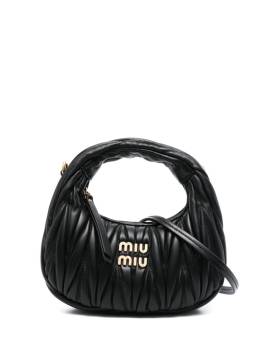 Miu Miu Mini Wander Tote Bag - Schwarz von Miu Miu