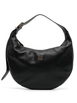 Miu Miu Handtasche mit Logo-Applikation - Schwarz von Miu Miu