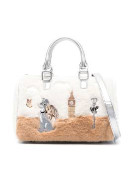 Monnalisa Handtasche mit Lady and the Tramp-Motiv - Weiß von Monnalisa