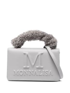 Monnalisa Tasche mit Logo-Prägung - Grau von Monnalisa