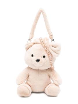 Monnalisa Teddy-Schultertasche - Nude von Monnalisa