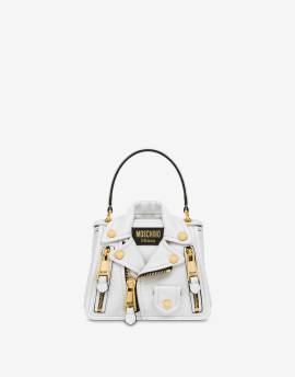 Mini Moschino Biker Bag Aus Nappaleder von Moschino