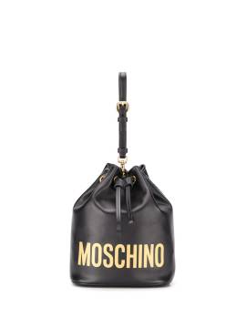 Moschino Beuteltasche mit Logo - Schwarz von Moschino