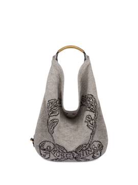 Moschino Gestrickte Handtasche - Grau von Moschino