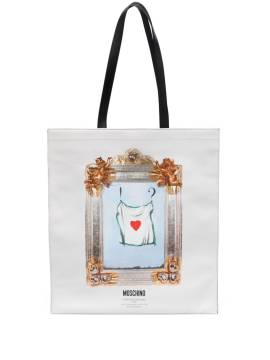 Moschino Go with the Wind Schultertasche - Weiß von Moschino