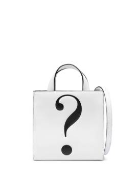 Moschino Handtasche mit Logo-Prägung - Weiß von Moschino