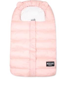 Moschino Kids Wattierte Teddy Bear Decke - Rosa von Moschino