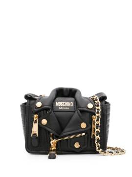 Moschino Mini-Tasche aus Leder - Schwarz von Moschino