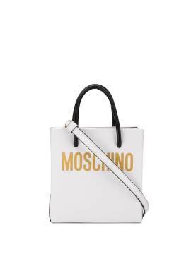Moschino Mini-Tasche mit Logo - Weiß von Moschino