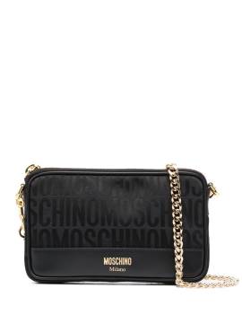 Moschino Schultertasche mit Logo - Schwarz von Moschino