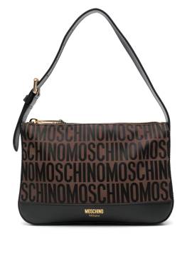 Moschino Shopper aus Logo-Jacquard - Braun von Moschino