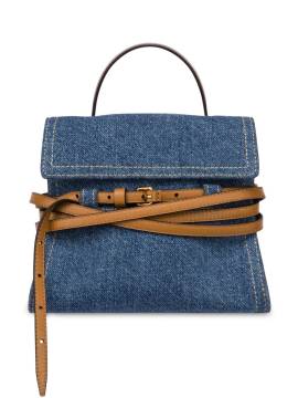 Moschino Shopper mit Riemen - Blau von Moschino