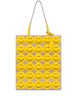 Moschino Smiley Schultertasche - Gelb von Moschino