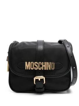 Moschino Umhängetasche mit Logo-Schild - Schwarz von Moschino